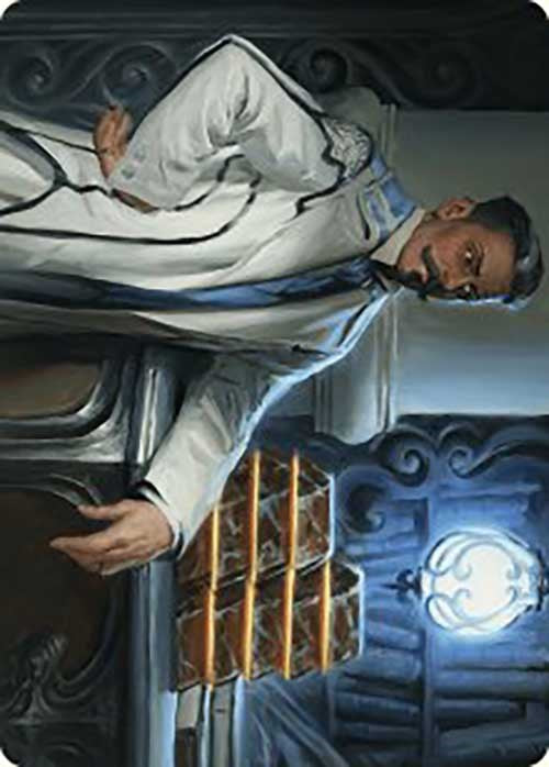 Baron Bertram Graywater Art Card [Outlaws of Thunder Junction Art Series] | Good Games Cannington