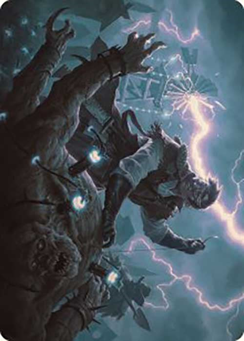 Geralf, the Fleshwright Art Card [Outlaws of Thunder Junction Art Series] | Good Games Cannington