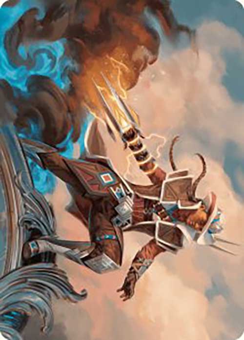 Annie Flash, the Veteran Art Card [Outlaws of Thunder Junction Art Series] | Good Games Cannington