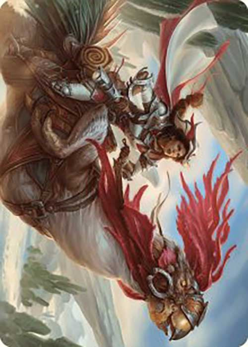 Frontier Seeker Art Card [Outlaws of Thunder Junction Art Series] | Good Games Cannington