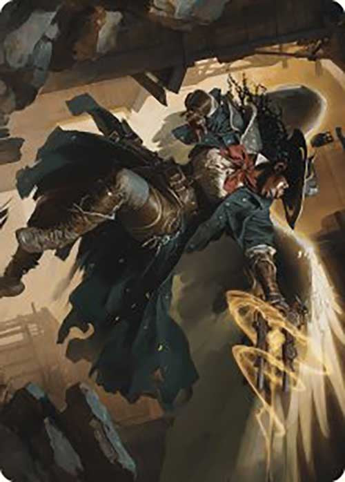 Archangel of Tithes Art Card [Outlaws of Thunder Junction Art Series] | Good Games Cannington