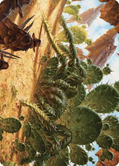 Cactarantula Art Card [Outlaws of Thunder Junction Art Series] | Good Games Cannington