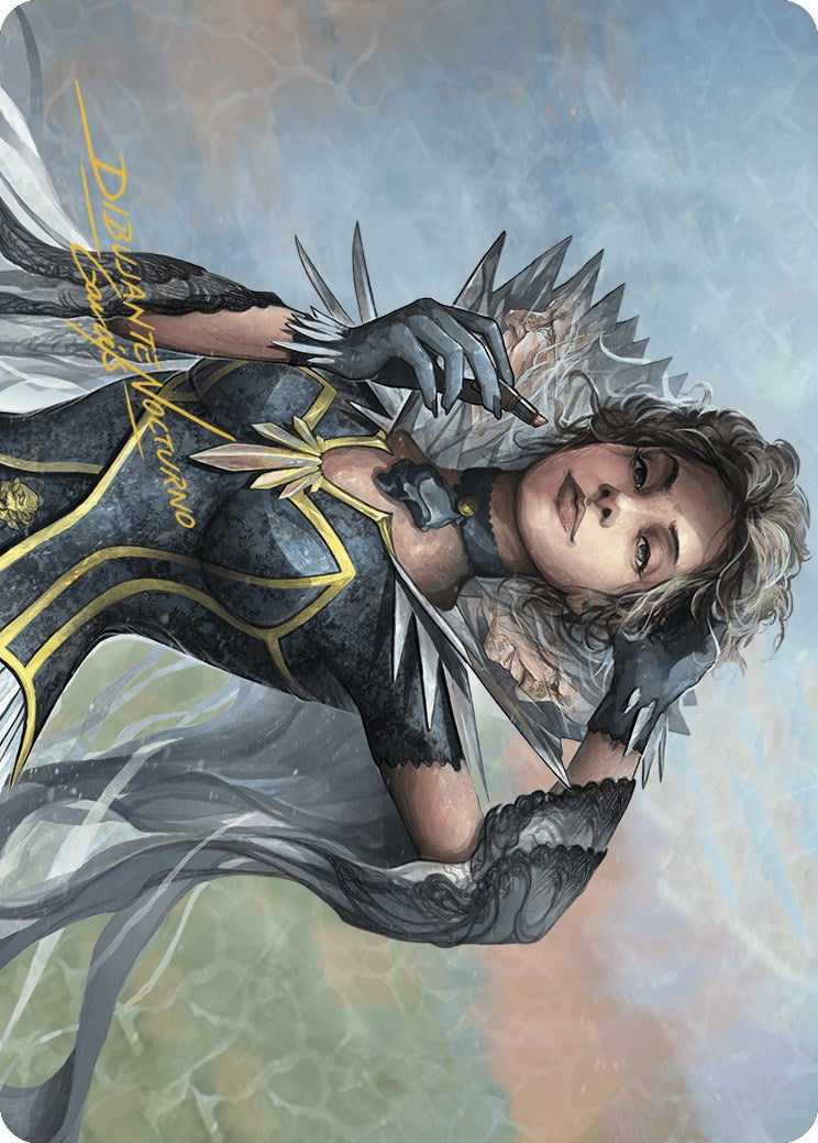 Eriette, the Beguiler Art Card (Gold-Stamped Signature) [Outlaws of Thunder Junction Art Series] | Good Games Cannington