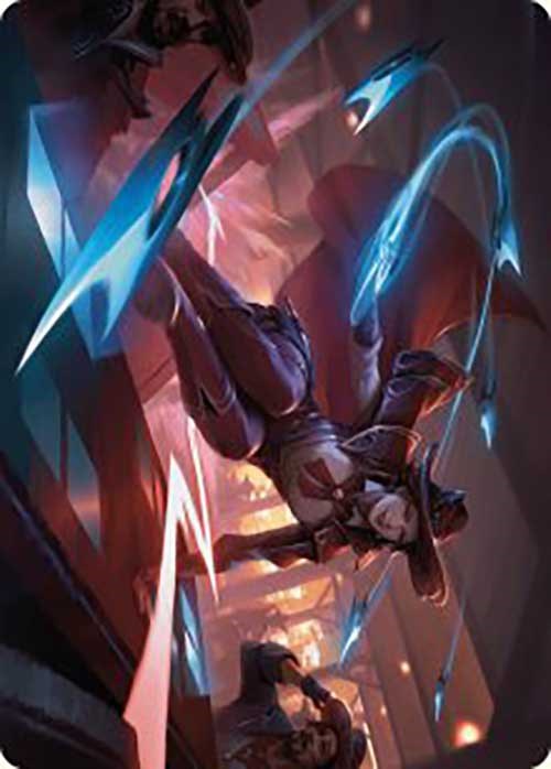 Slick Sequence Art Card [Outlaws of Thunder Junction Art Series] | Good Games Cannington