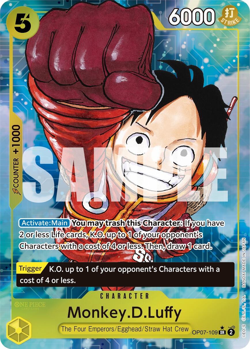 Monkey.D.Luffy (109) (Parallel) [500 Years in the Future] | Good Games Cannington