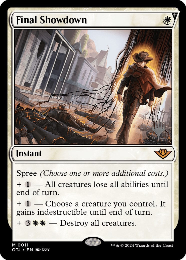 Final Showdown (Promo Pack) [Outlaws of Thunder Junction Promos] | Good Games Cannington