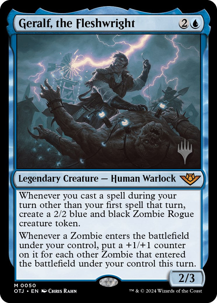 Geralf, the Fleshwright (Promo Pack) [Outlaws of Thunder Junction Promos] | Good Games Cannington