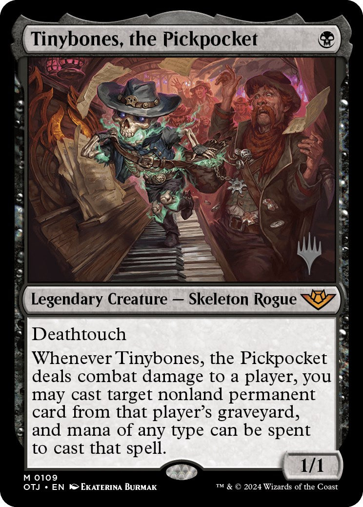 Tinybones, the Pickpocket (Promo Pack) [Outlaws of Thunder Junction Promos] | Good Games Cannington