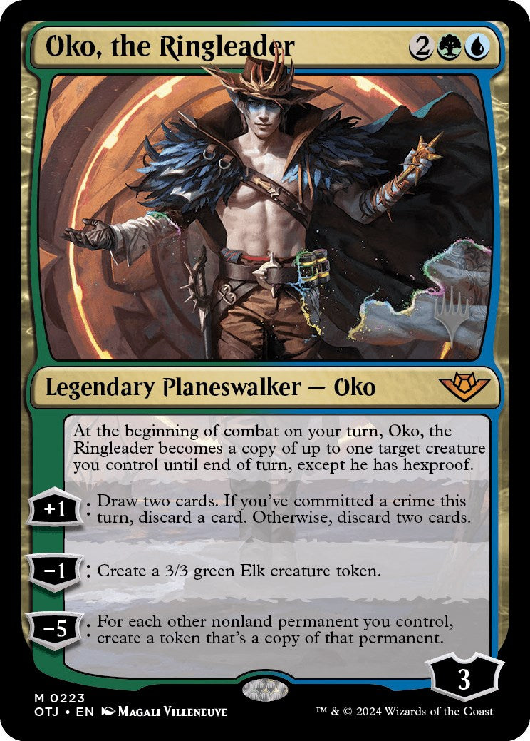Oko, the Ringleader (Promo Pack) [Outlaws of Thunder Junction Promos] | Good Games Cannington