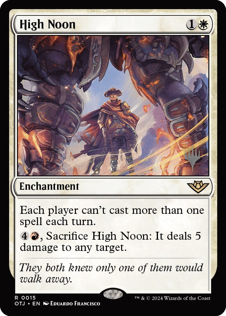 High Noon (Promo Pack) [Outlaws of Thunder Junction Promos] | Good Games Cannington