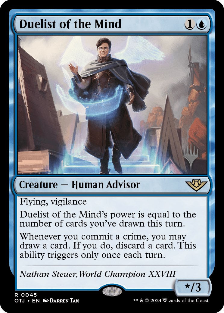 Duelist of the Mind (Promo Pack) [Outlaws of Thunder Junction Promos] | Good Games Cannington