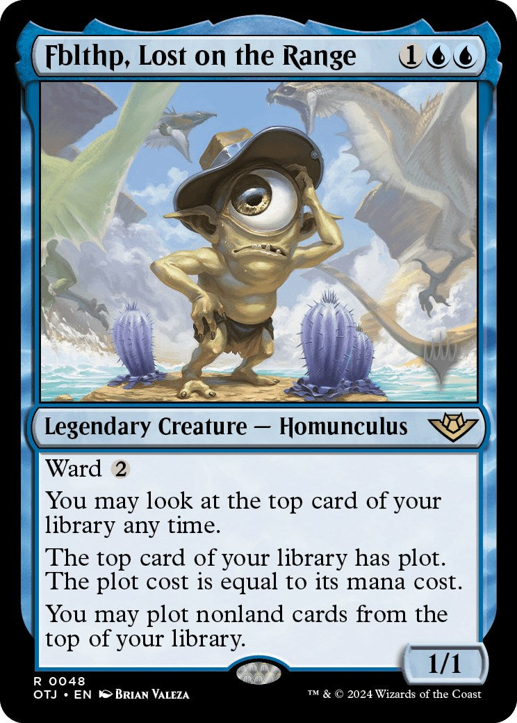 Fblthp, Lost on the Range (Promo Pack) [Outlaws of Thunder Junction Promos] | Good Games Cannington