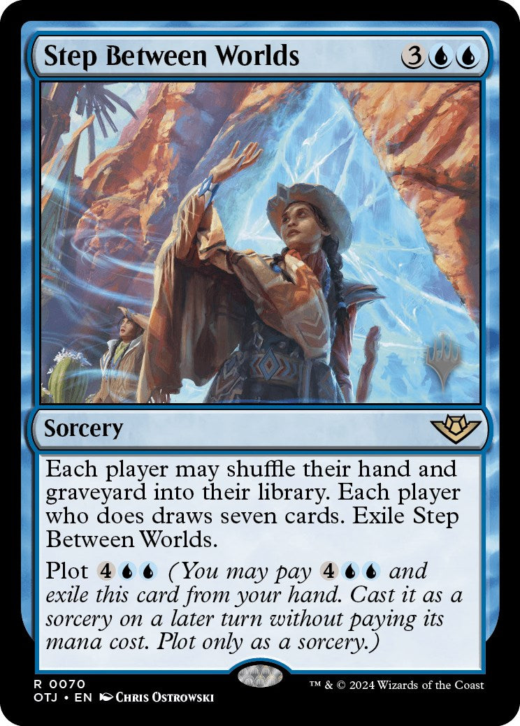 Step Between Worlds (Promo Pack) [Outlaws of Thunder Junction Promos] | Good Games Cannington