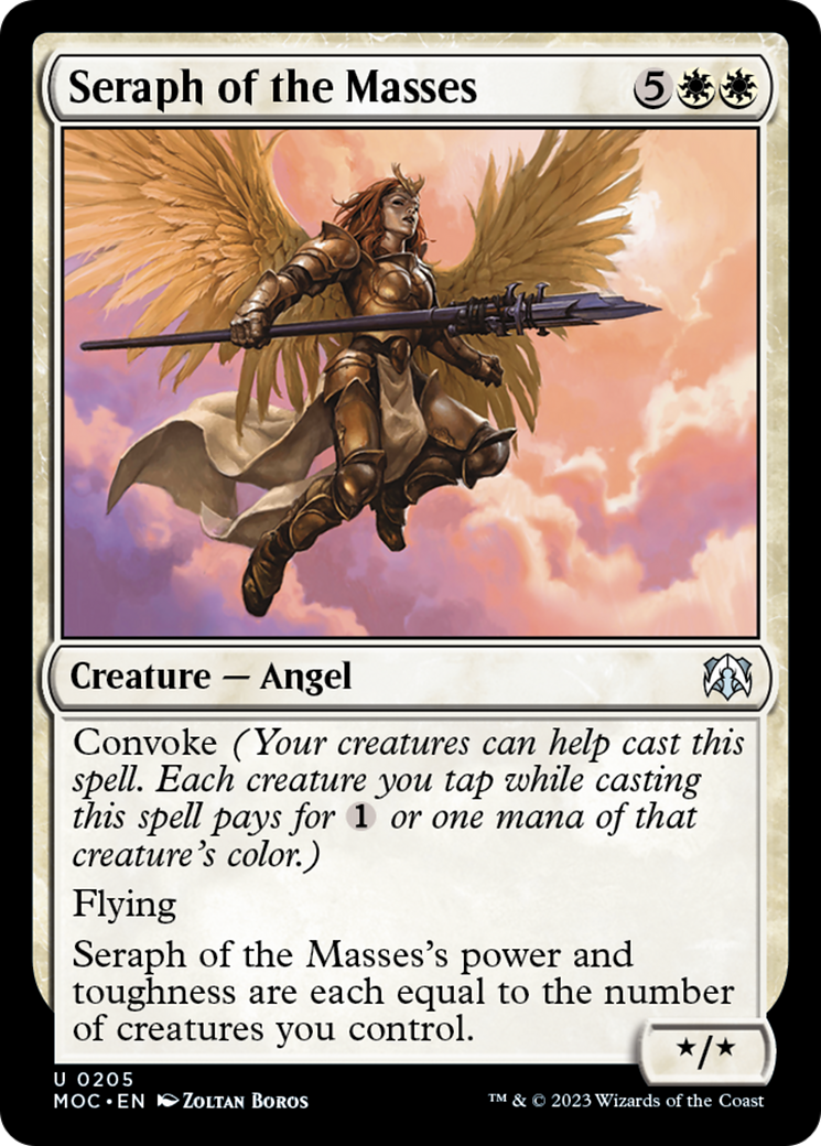 Seraph of the Masses [March of the Machine Commander] | Good Games Cannington