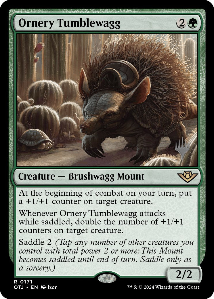 Ornery Tumblewagg (Promo Pack) [Outlaws of Thunder Junction Promos] | Good Games Cannington