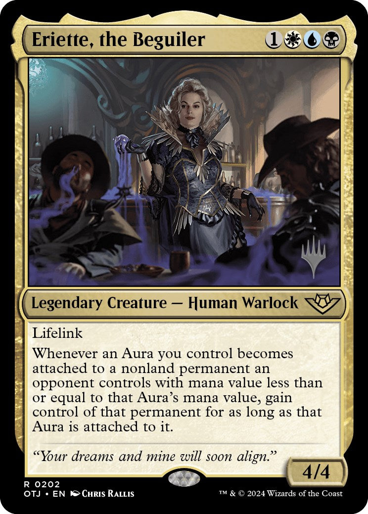 Eriette, the Beguiler (Promo Pack) [Outlaws of Thunder Junction Promos] | Good Games Cannington