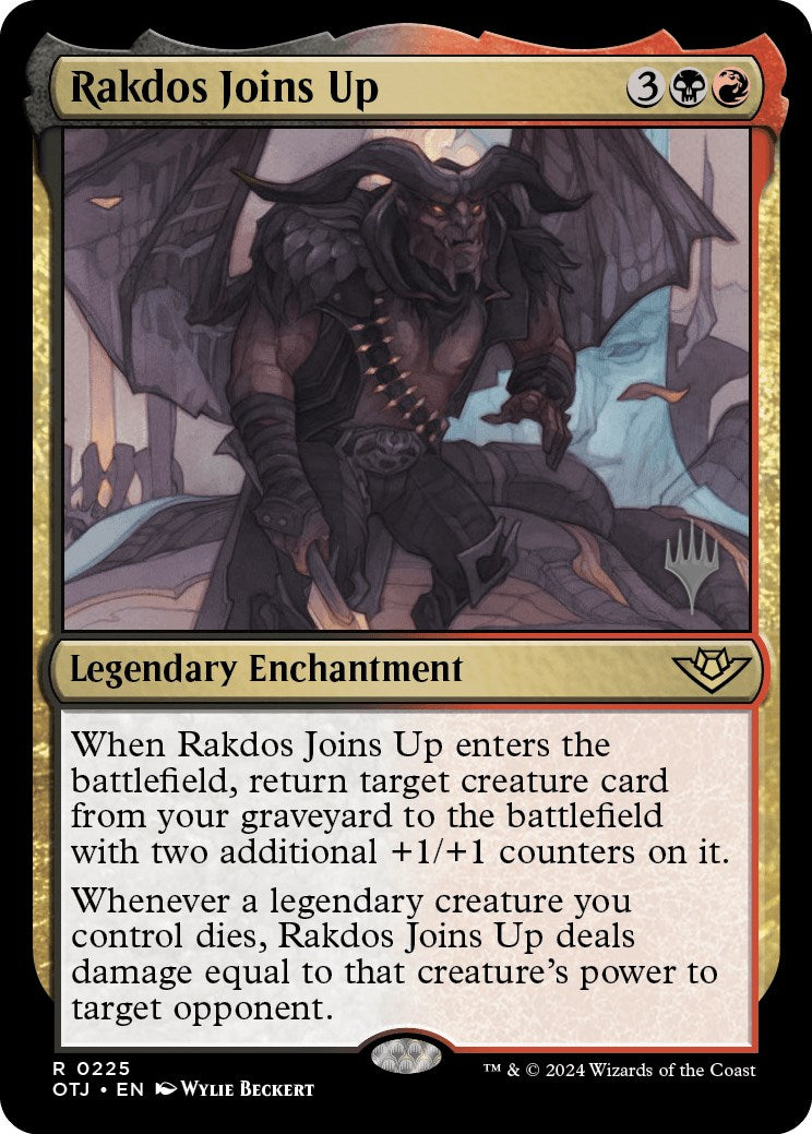 Rakdos Joins Up (Promo Pack) [Outlaws of Thunder Junction Promos] | Good Games Cannington