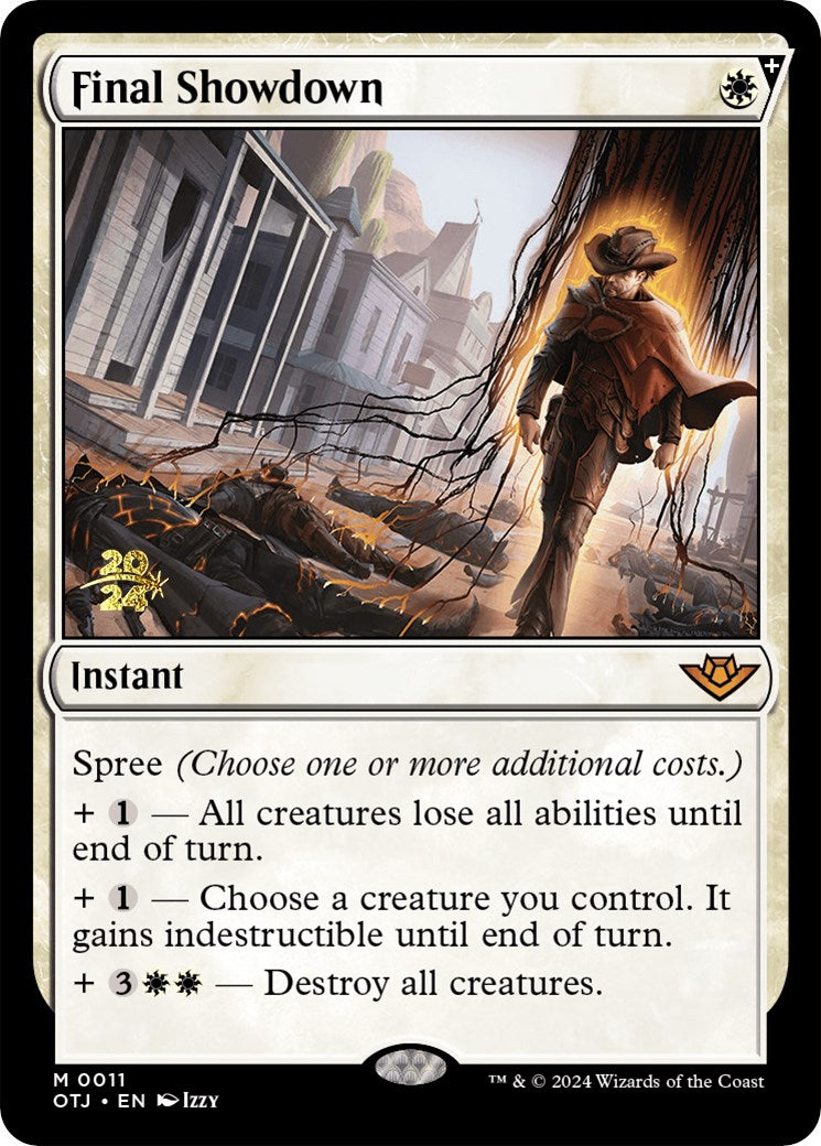 Final Showdown [Outlaws of Thunder Junction Prerelease Promos] | Good Games Cannington