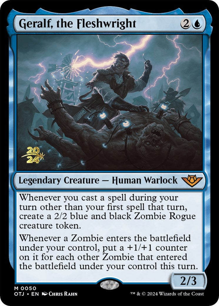Geralf, the Fleshwright [Outlaws of Thunder Junction Prerelease Promos] | Good Games Cannington