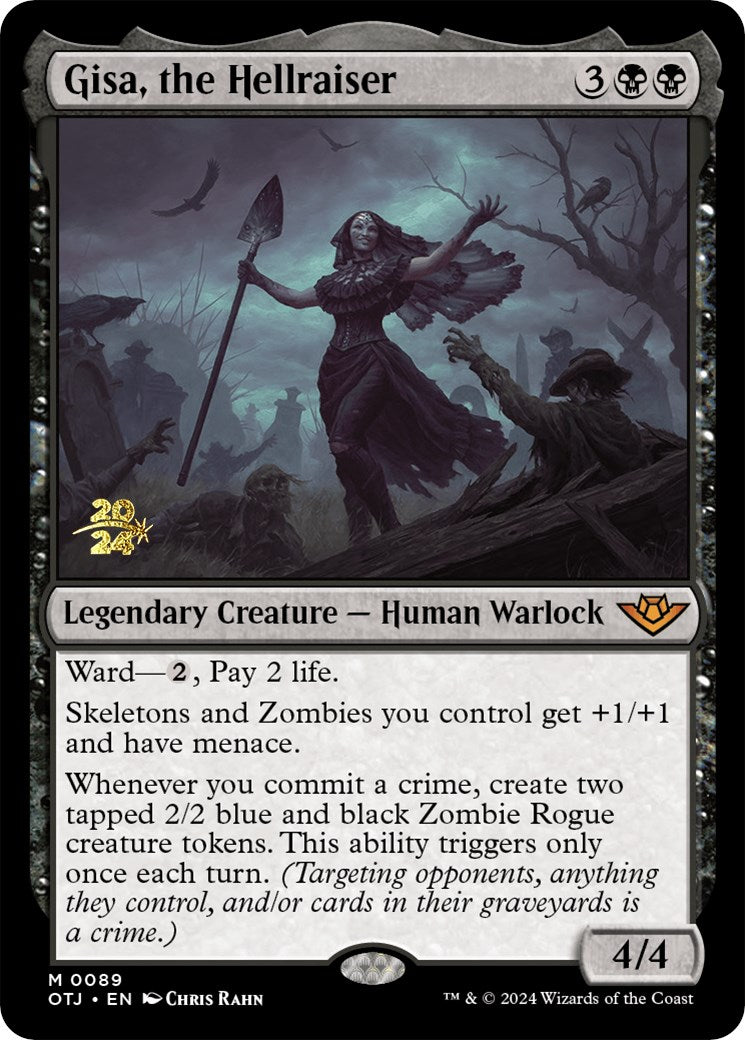 Gisa, the Hellraiser [Outlaws of Thunder Junction Prerelease Promos] | Good Games Cannington
