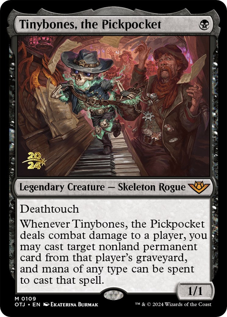 Tinybones, the Pickpocket [Outlaws of Thunder Junction Prerelease Promos] | Good Games Cannington
