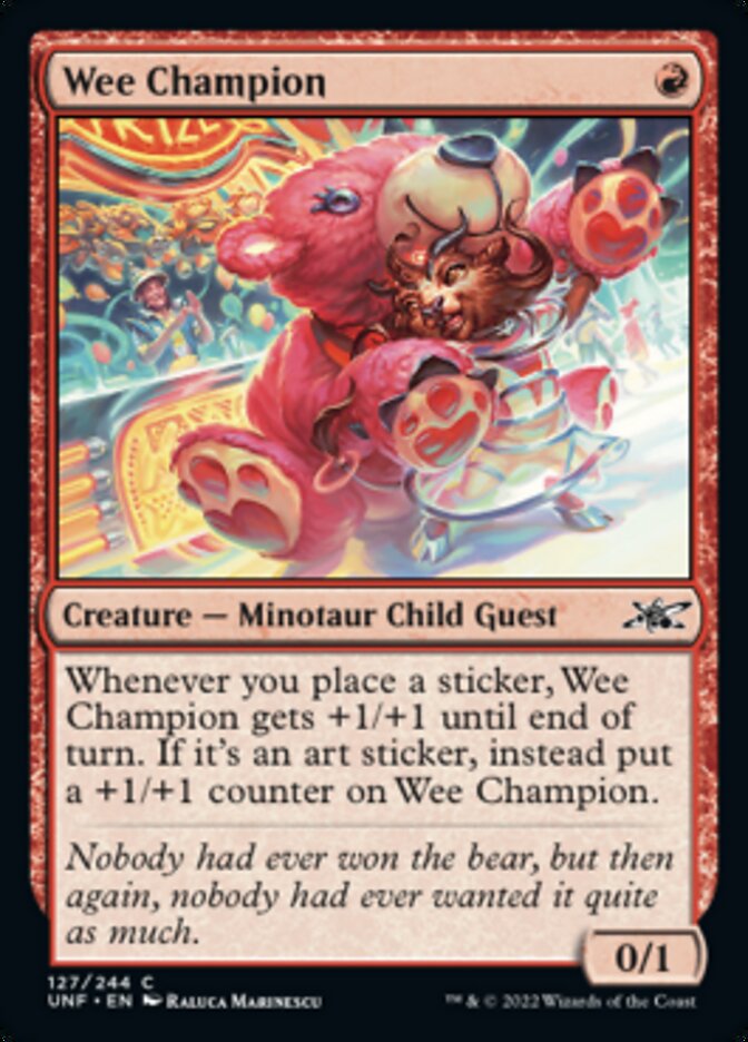 Wee Champion [Unfinity] | Good Games Cannington