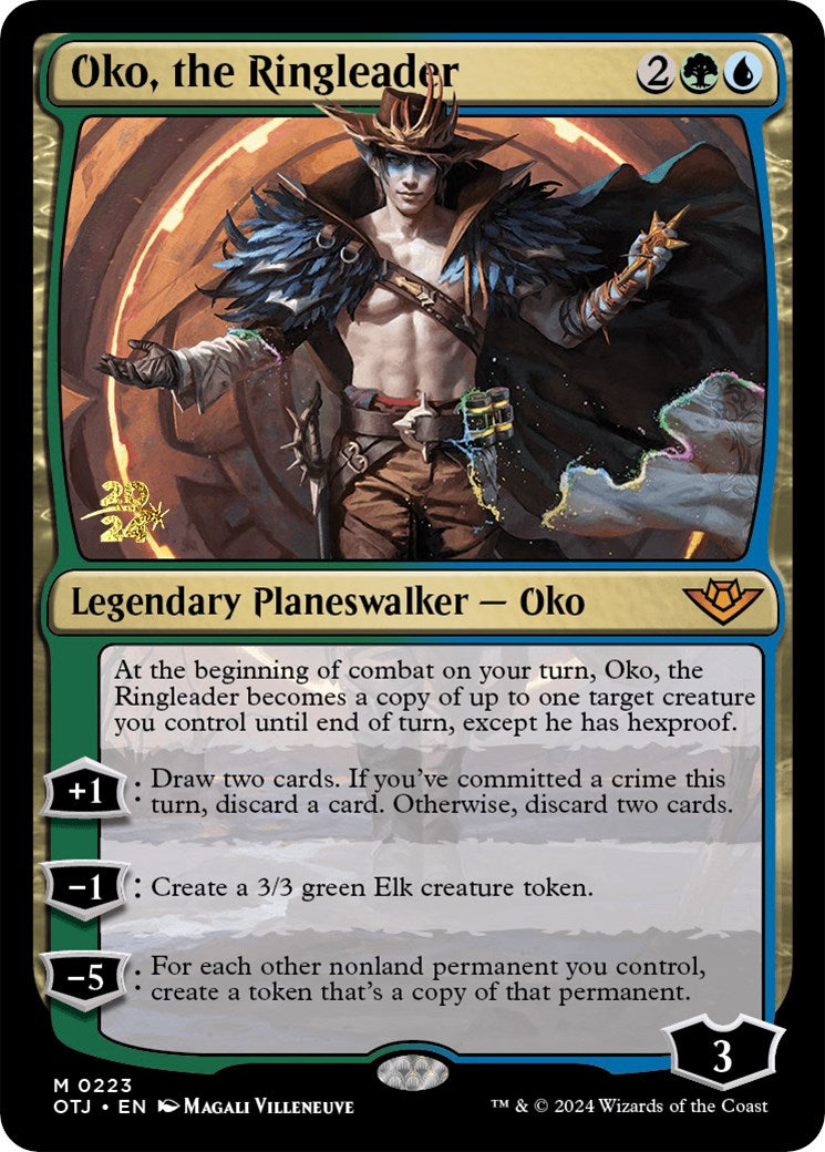Oko, the Ringleader [Outlaws of Thunder Junction Prerelease Promos] | Good Games Cannington