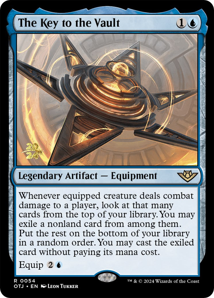 The Key to the Vault [Outlaws of Thunder Junction Prerelease Promos] | Good Games Cannington