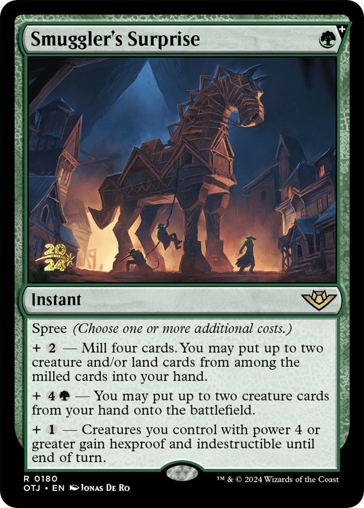 Smuggler's Surprise [Outlaws of Thunder Junction Prerelease Promos] | Good Games Cannington