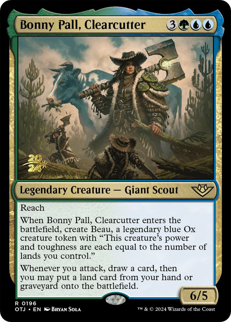 Bonny Pall, Clearcutter [Outlaws of Thunder Junction Prerelease Promos] | Good Games Cannington