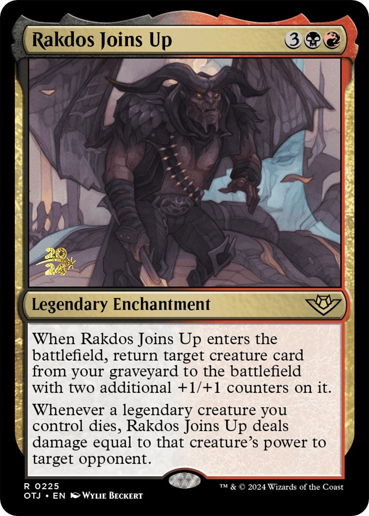 Rakdos Joins Up [Outlaws of Thunder Junction Prerelease Promos] | Good Games Cannington