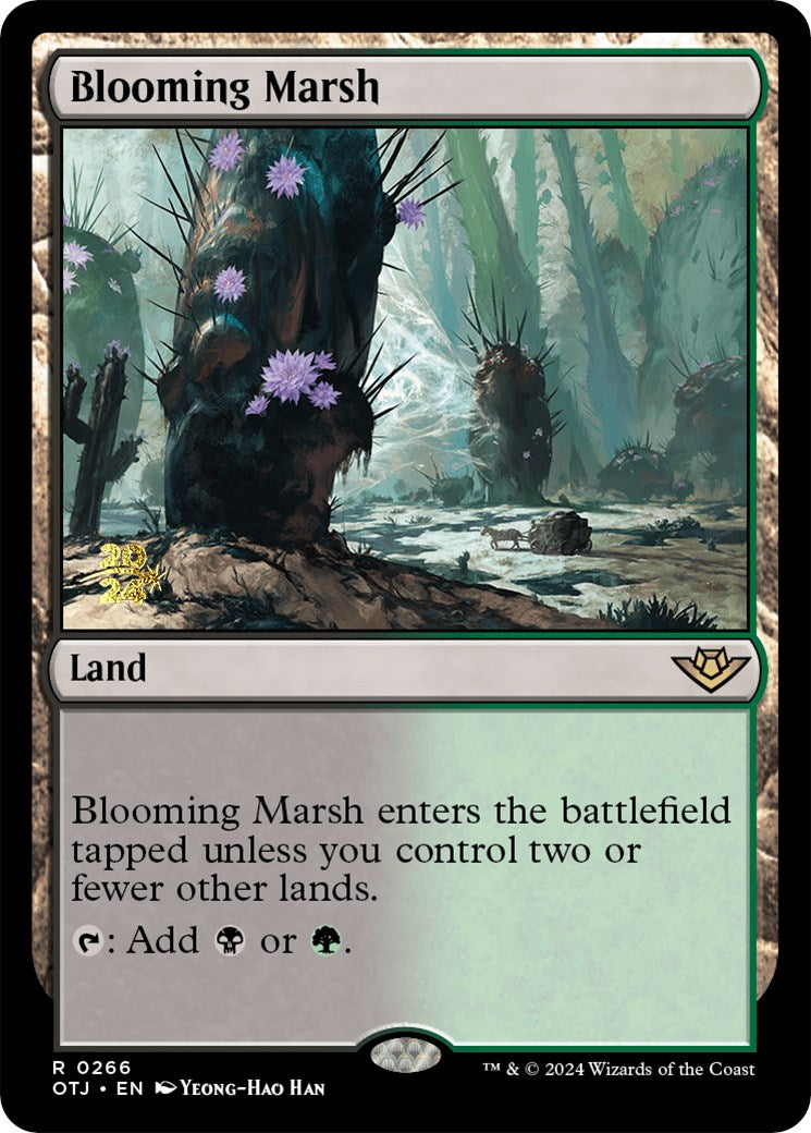 Blooming Marsh (OTJ) [Outlaws of Thunder Junction Prerelease Promos] | Good Games Cannington