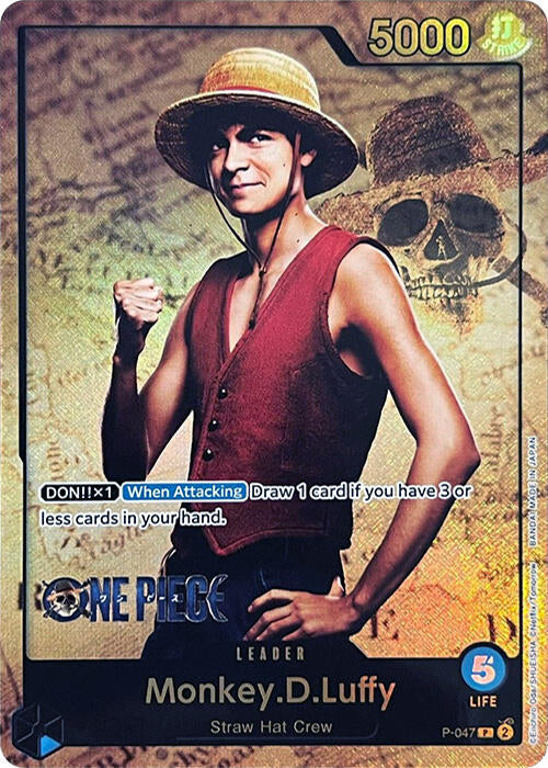 Monkey.D.Luffy (P-047) [Live Action Edition] | Good Games Cannington