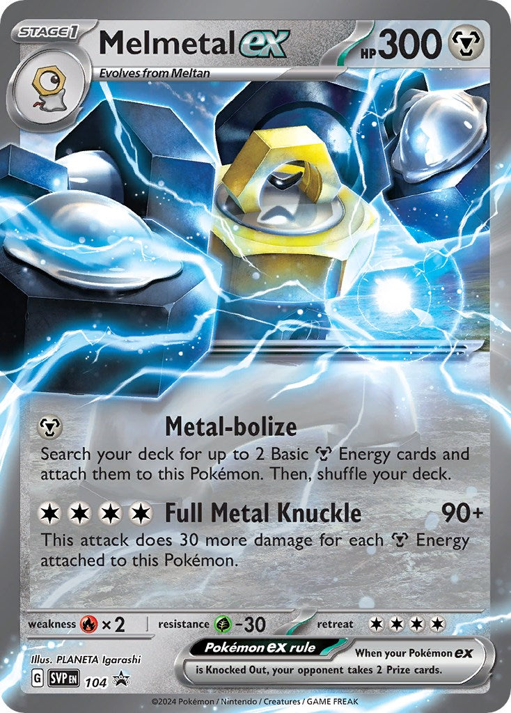 Melmetal ex (104) [Scarlet & Violet: Black Star Promos] | Good Games Cannington