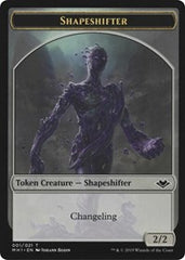 Shapeshifter (001) // Serra the Benevolent Emblem (020) Double-Sided Token [Modern Horizons Tokens] | Good Games Cannington