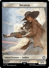 Junk // Soldier (0004) Double-Sided Token [Fallout Tokens] | Good Games Cannington