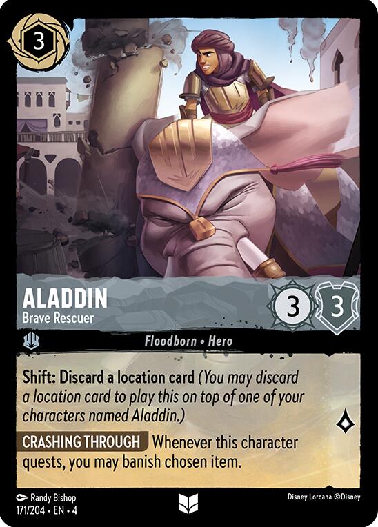 Aladdin - Brave Rescuer (171/204) [Ursula's Return] | Good Games Cannington