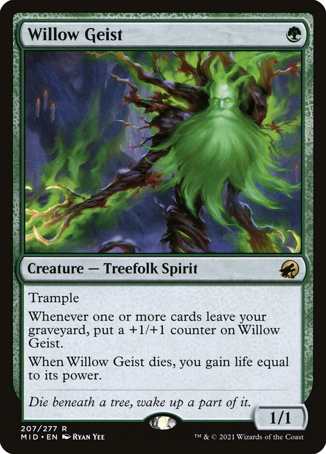 Willow Geist 207/277 (Innistrad: Midnight Hunt)  | Good Games Cannington