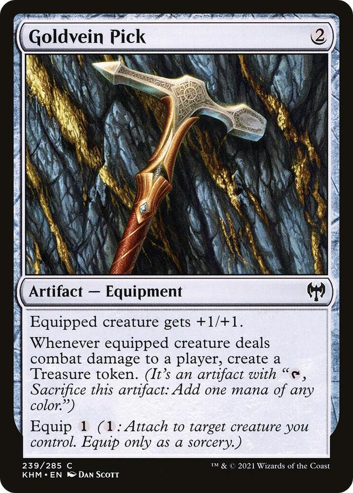 Goldvein Pick 239/285 (Kaldheim)  - Foil | Good Games Cannington