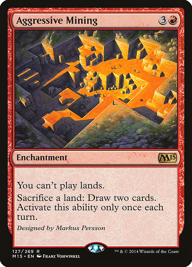 Aggressive Mining 127 (Magic 2015 (M15))  | Good Games Cannington