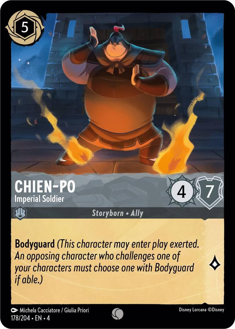 Chien-Po - Imperial Soldier (178/204) [Ursula's Return] | Good Games Cannington