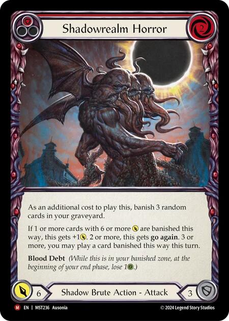 Shadowrealm Horror [MST236] (Part the Mistveil)  Rainbow Foil | Good Games Cannington