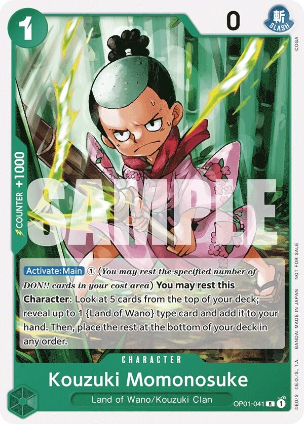 Kouzuki Momonosuke (Tournament Pack Vol. 7) [One Piece Promotion Cards] | Good Games Cannington