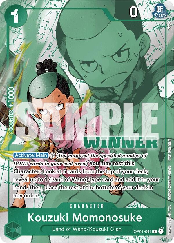 Kouzuki Momonosuke (Winner Pack Vol. 7) [One Piece Promotion Cards] | Good Games Cannington