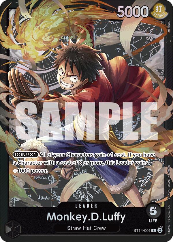 Monkey.D.Luffy (001) [Starter Deck: 3D2Y] | Good Games Cannington