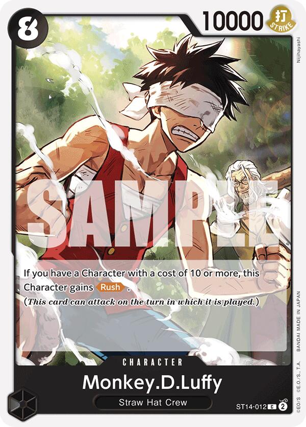 Monkey.D.Luffy (012) [Starter Deck: 3D2Y] | Good Games Cannington