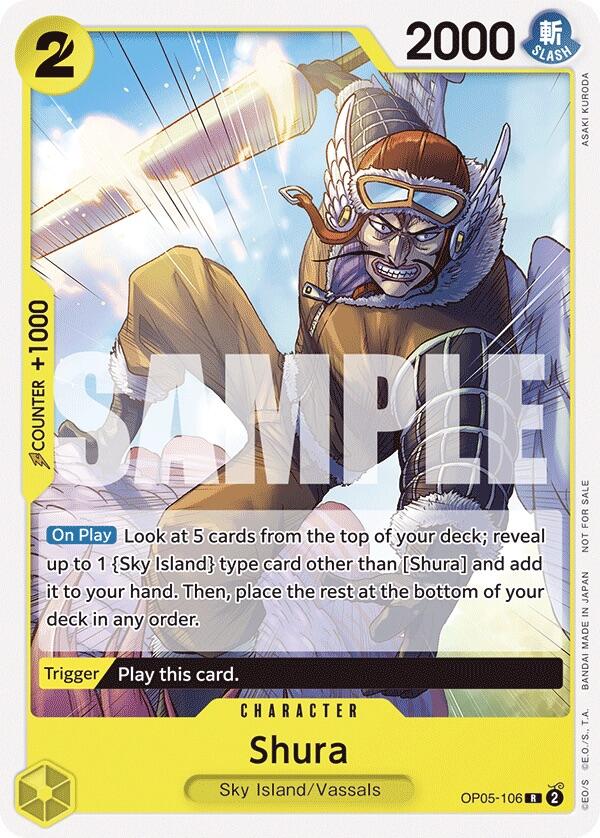 Shura (Tournament Pack Vol. 7) [One Piece Promotion Cards] | Good Games Cannington