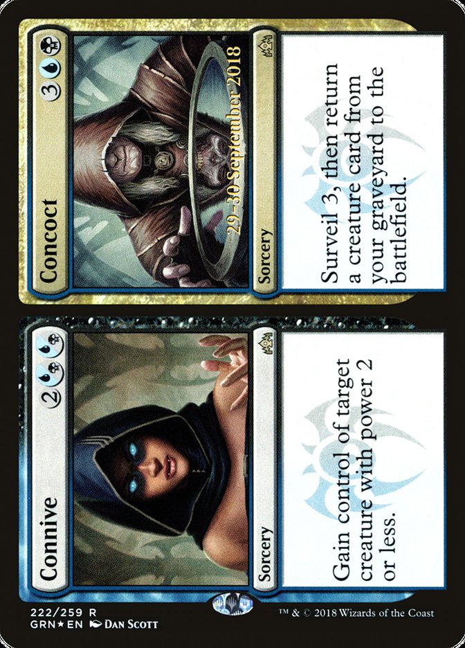Connive // Concoct [Guilds of Ravnica Prerelease Promos] | Good Games Cannington