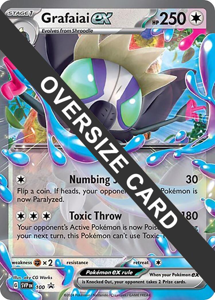 Grafaiai ex (100) (Jumbo Card) [Scarlet & Violet: Black Star Promos] | Good Games Cannington