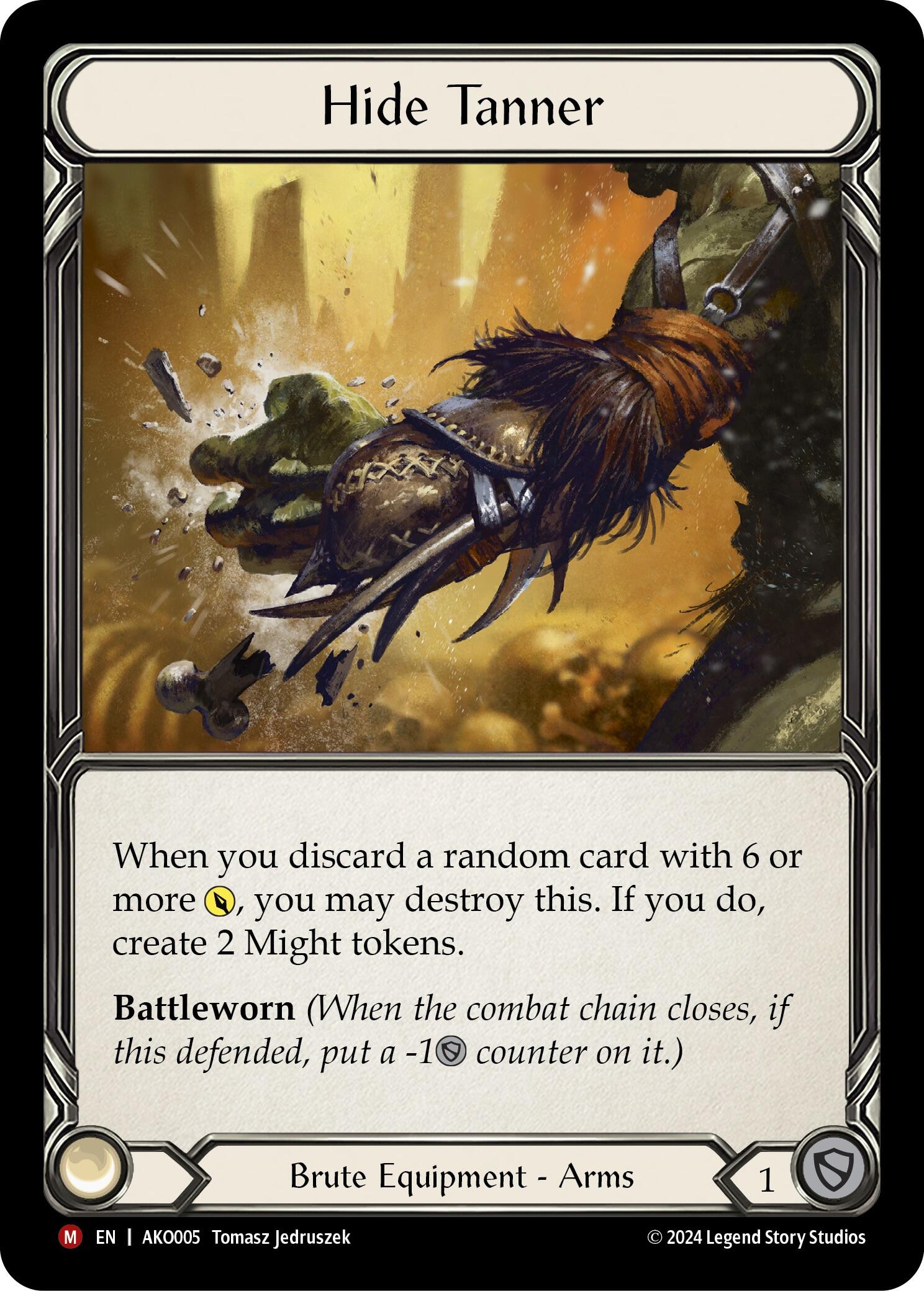 Hide Tanner [AKO005] (Armory Deck: Kayo) | Good Games Cannington